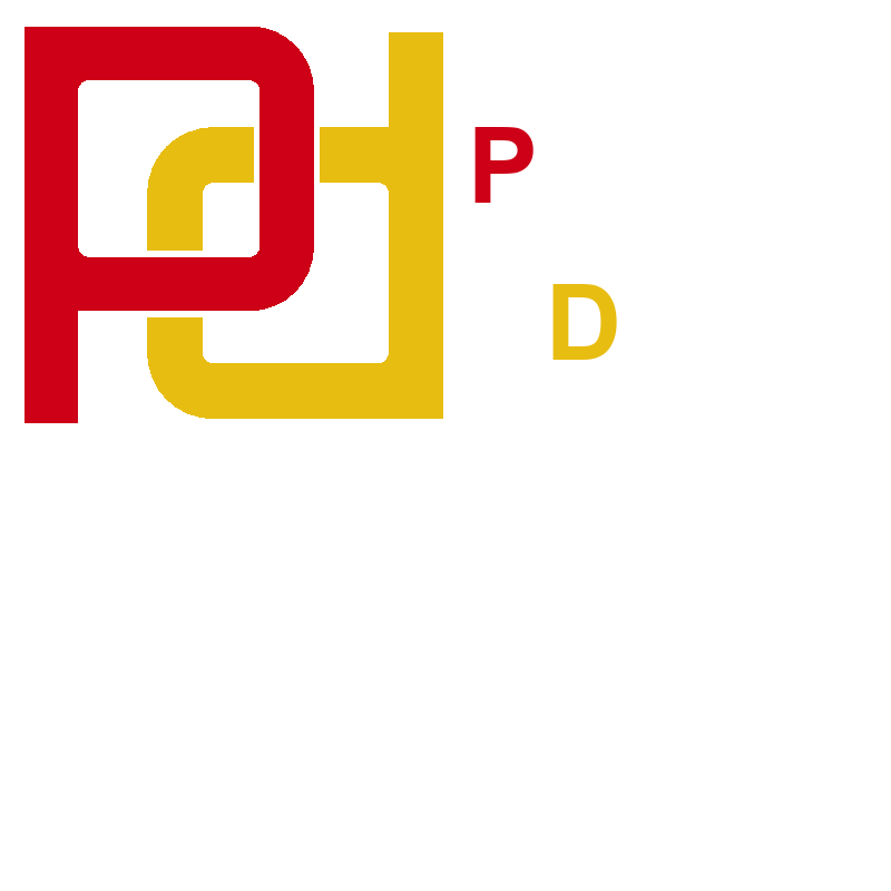 p d logo firmenname